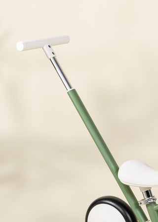 Tricycle avec poignée & roues d'entrainement 4-en-1 - Seafoam