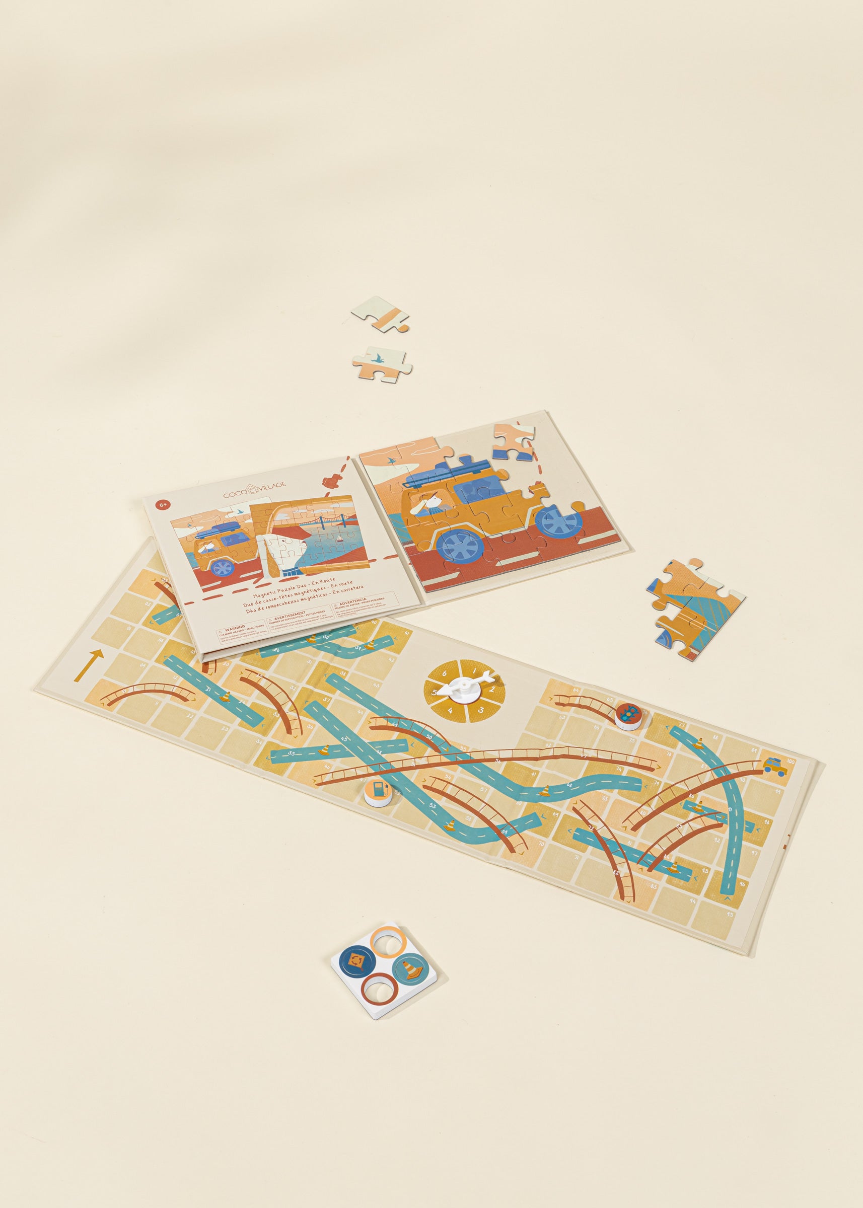 Image of Coffret de jeu pour petits voyageurs – Sur la route