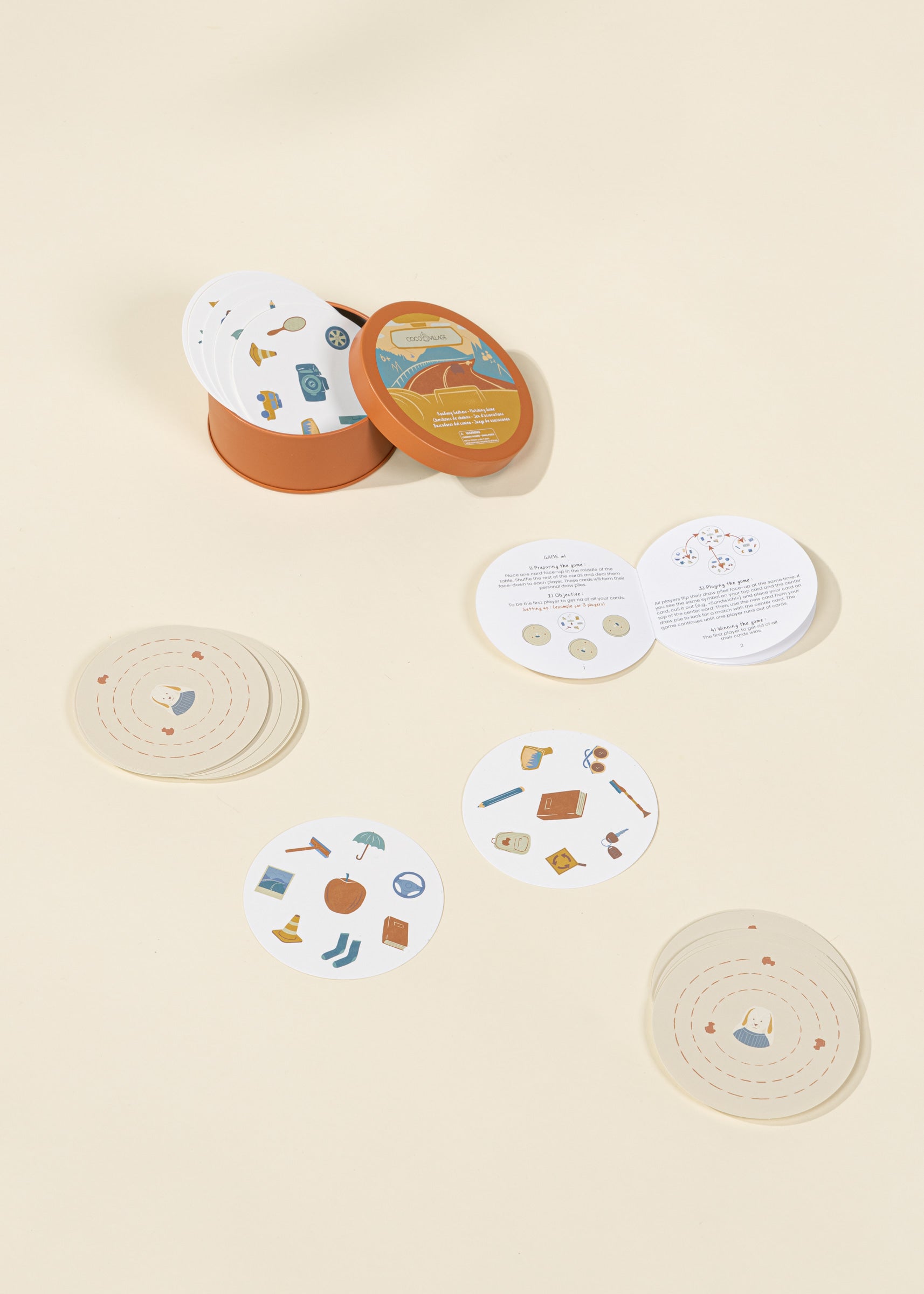 Image of Coffret de jeu pour petits voyageurs – Sur la route