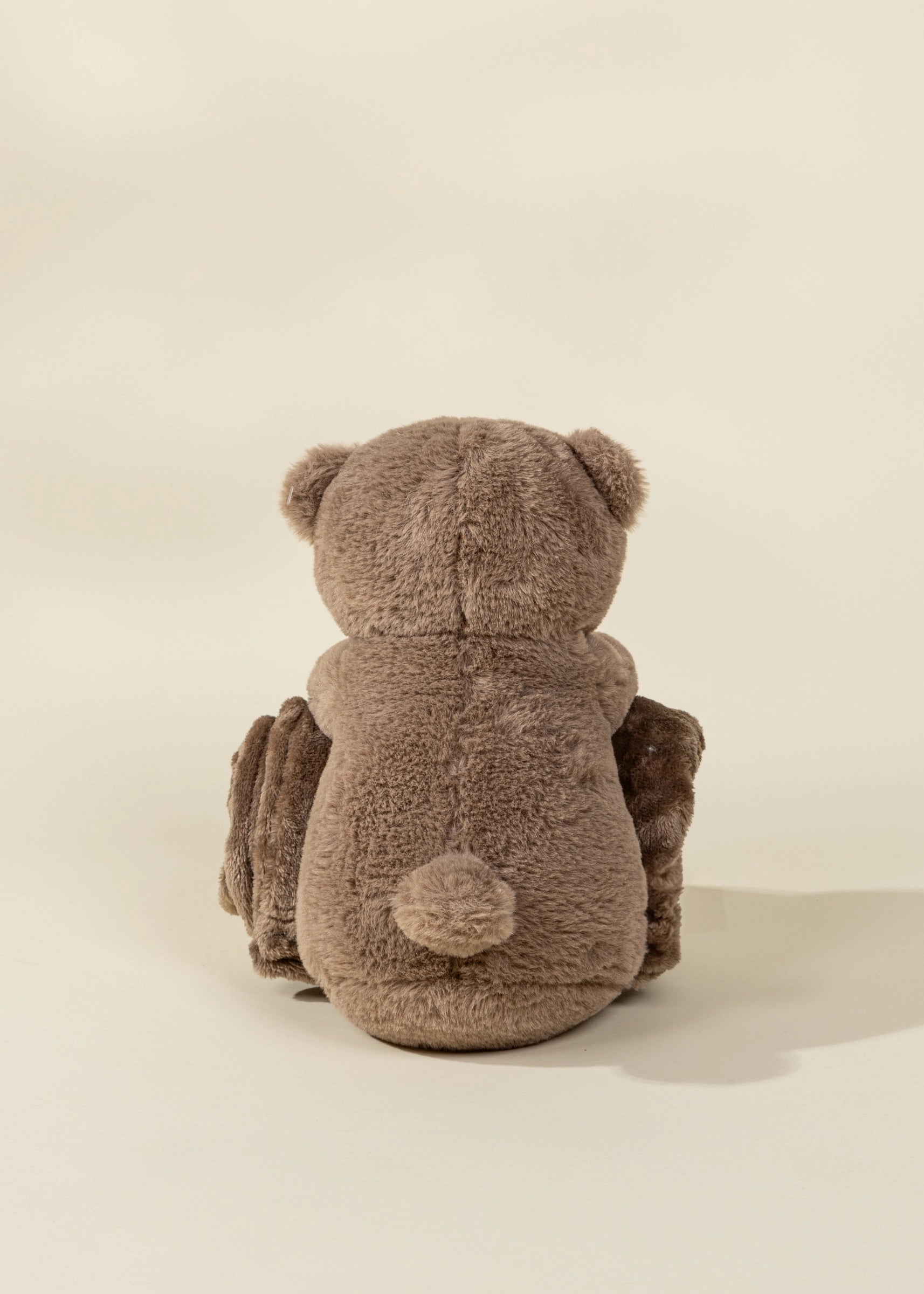 Image of Bear Plush Toy Snuggling Blanket