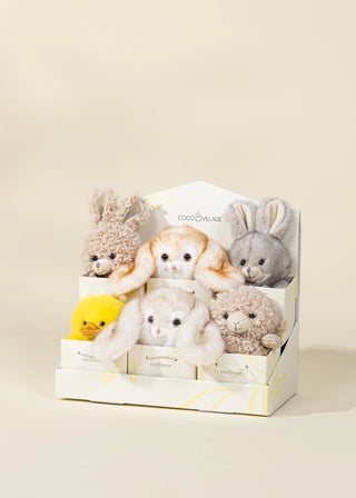 Mini Peluche Cadeau - Lapin Gris