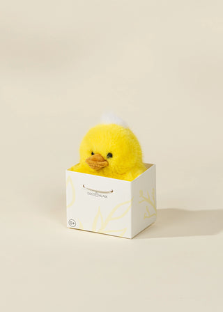 Mini Peluche Cadeau - Poussin Jaune