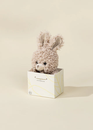 Mini Peluche Cadeau - Lapin Beige