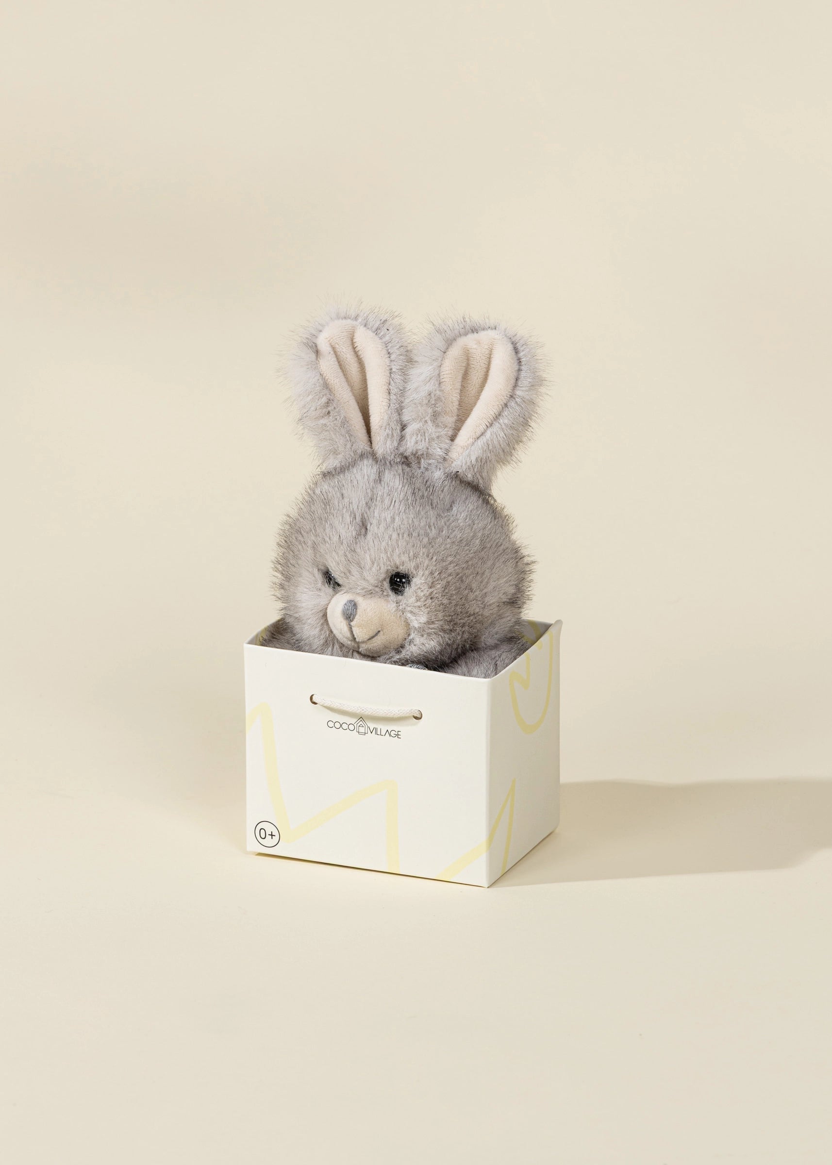 Image of Mini Gift Plush Toy - Grey Rabbit