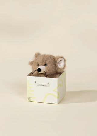 Mini Gift Plush Toy - Brown Mouse