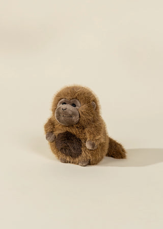 Mini Peluche Cadeau - Singe brun