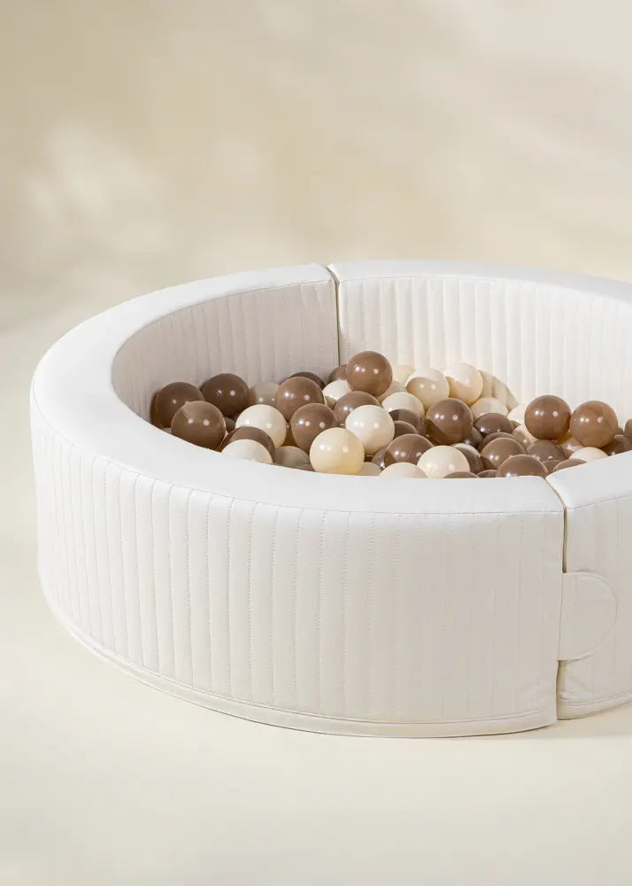 Image of Ensemble de jeux de blocs en mousse & piscine de balles (6 pièces) - Tons de jour