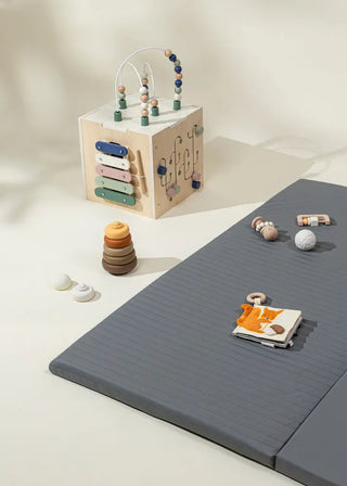 Matelas de jeux en mousse & cuir végétalien - Tons de nuit