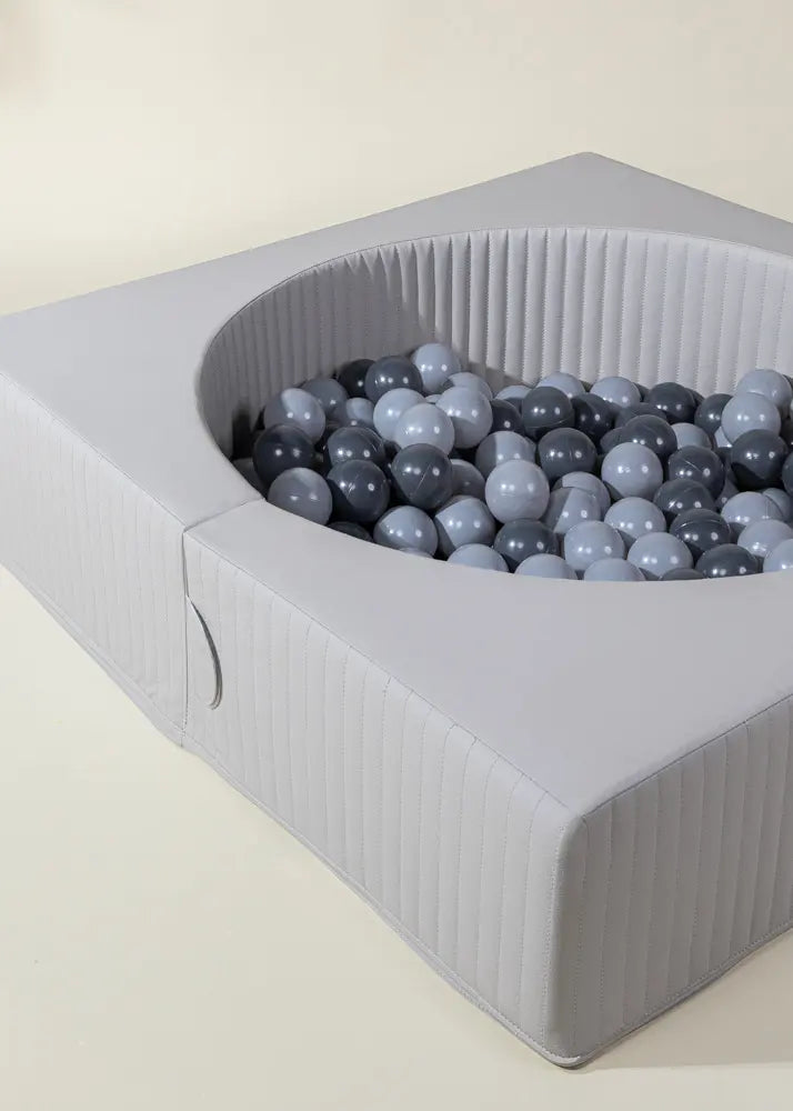 Image of Ensemble de jeux de blocs en mousse & piscine de balles (6 pièces) - Tons de nuit