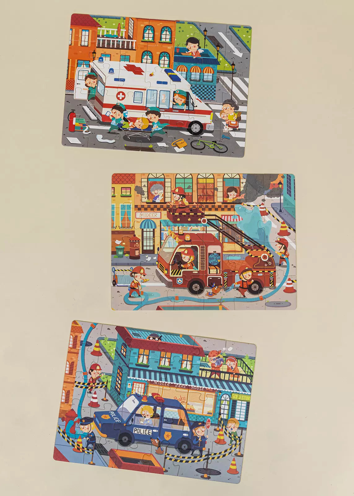 Level Up Puzzles Level 3 - Everyday Heroes (3 puzzles)