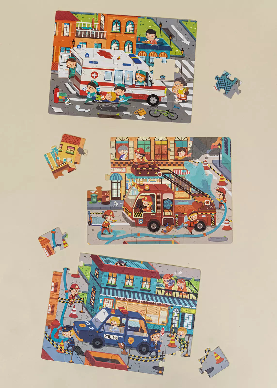 Level Up Puzzles Level 3 - Everyday Heroes (3 puzzles)