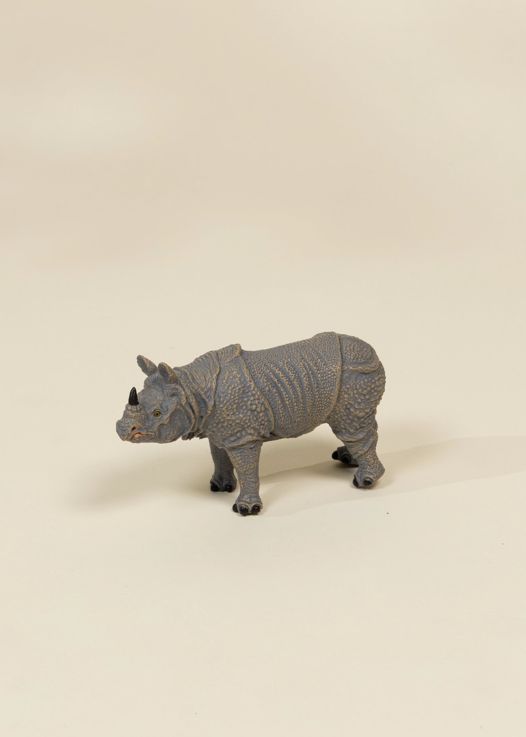Large Wildlife Animal Play Figurine – Rhinoceros