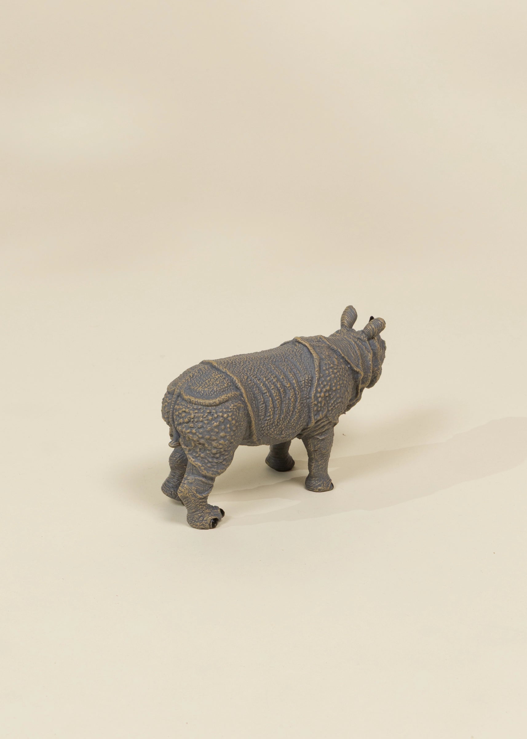 Large Wildlife Animal Play Figurine – Rhinoceros