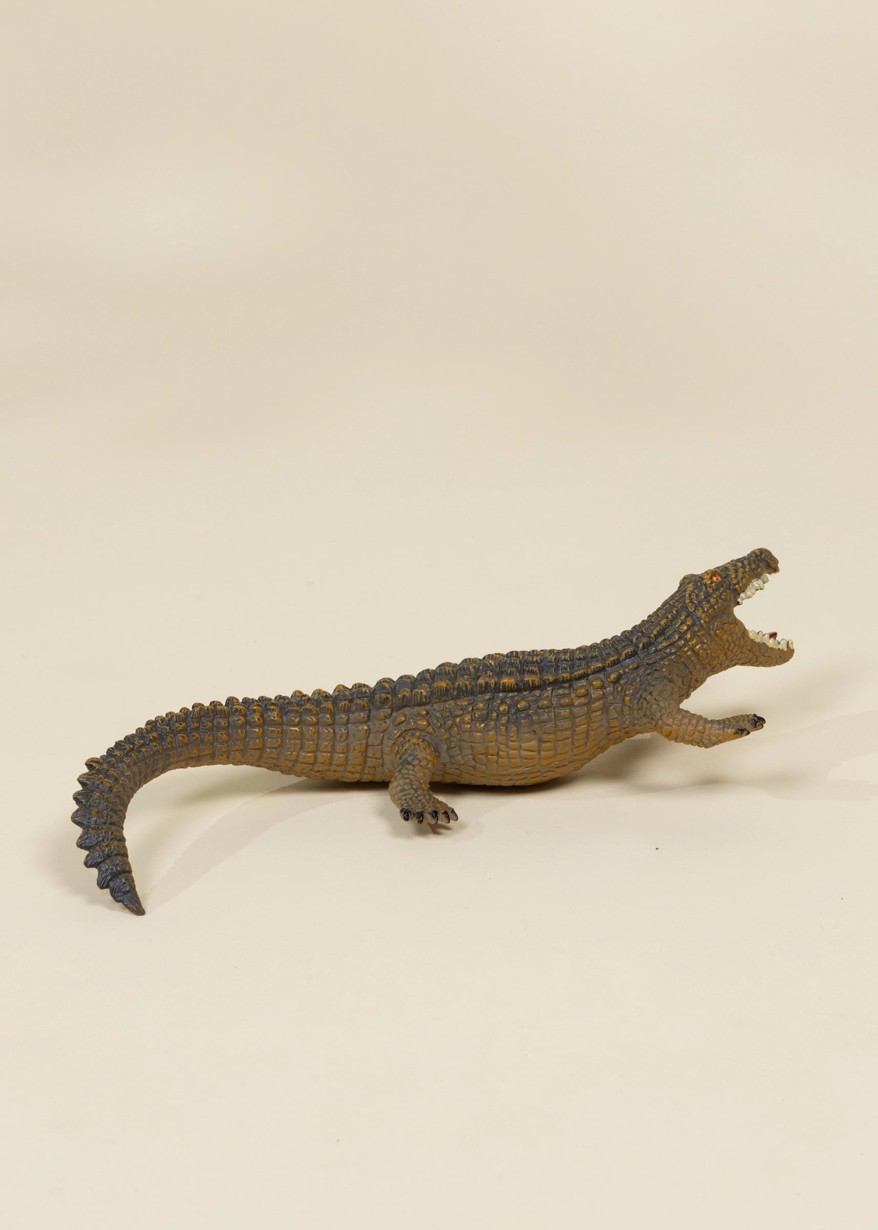 Large Wildlife Animal Play Figurine – Crocodile