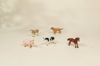 Grande figurine de jeu - Animal de la ferme – Cochon