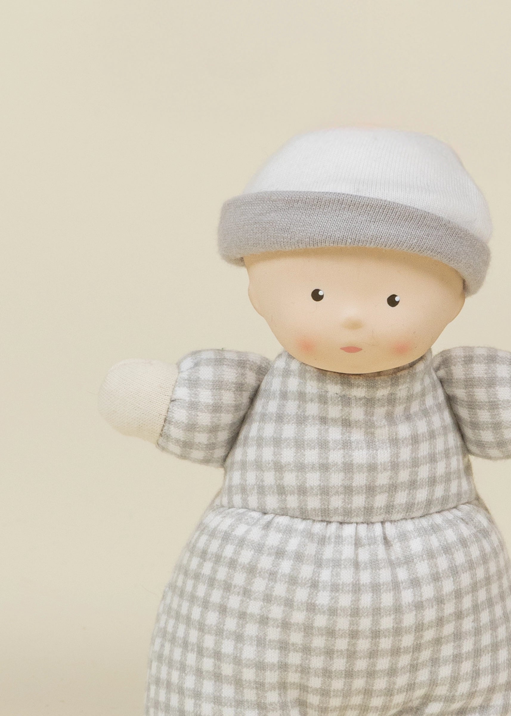 Image of CocoMini - Teo - Natural Rubber Baby Play Doll