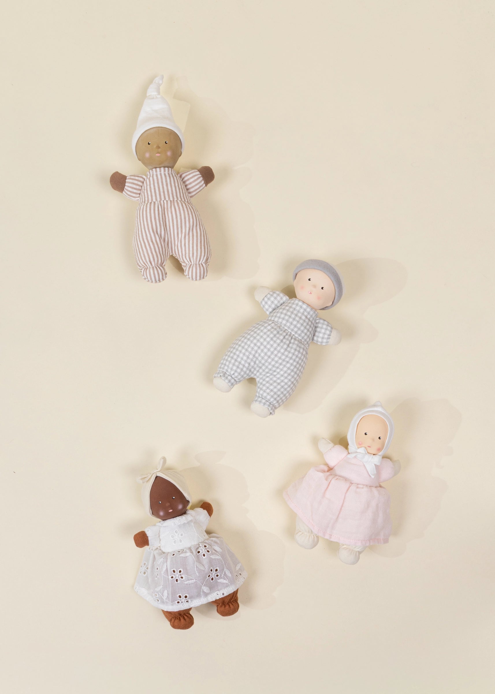 CocoMini - Teo - Natural Rubber Baby Play Doll