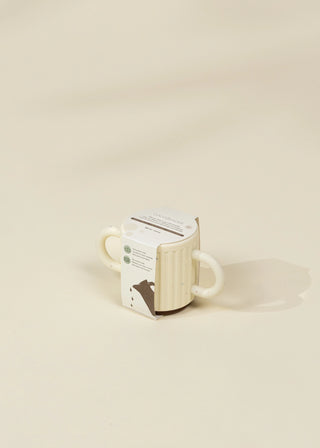 Tasse à collation en silicone avec poignées – Collection Pottery 
