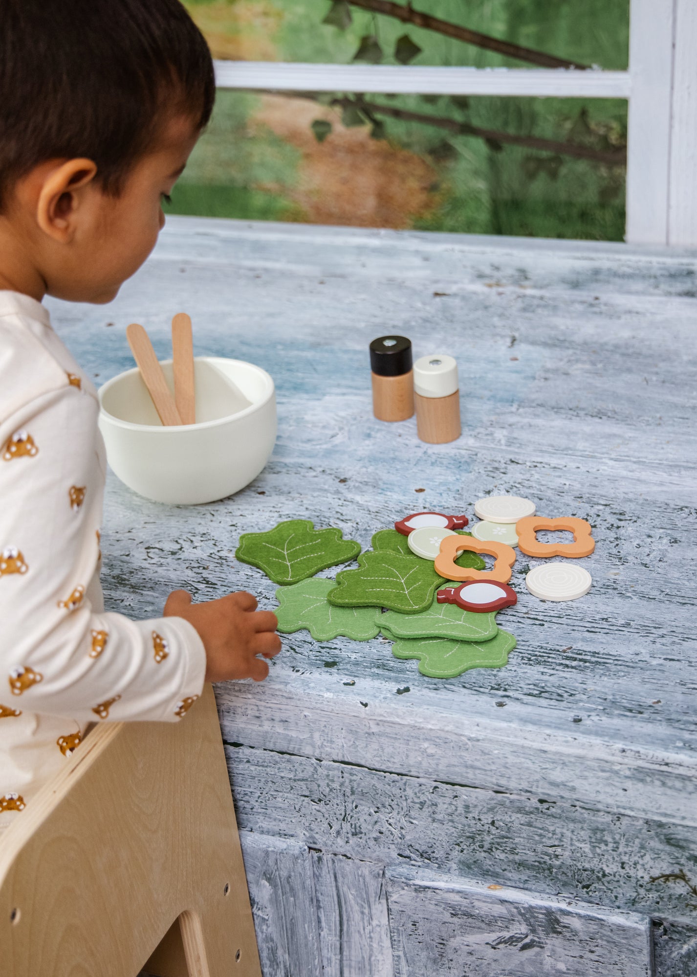 Wooden Salad Playset – Coco Village