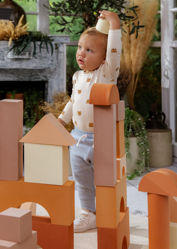 EVA Foam Building Blocks Set - Large (48 pcs)
