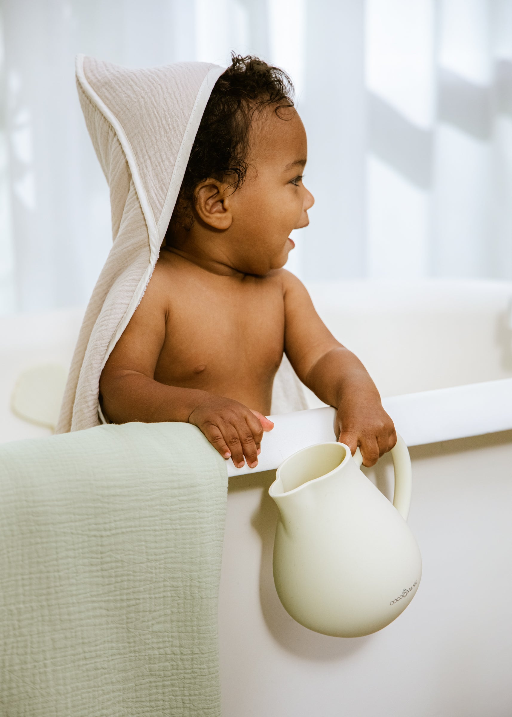 Image of Silicone Bath Rinse Cup - Foam