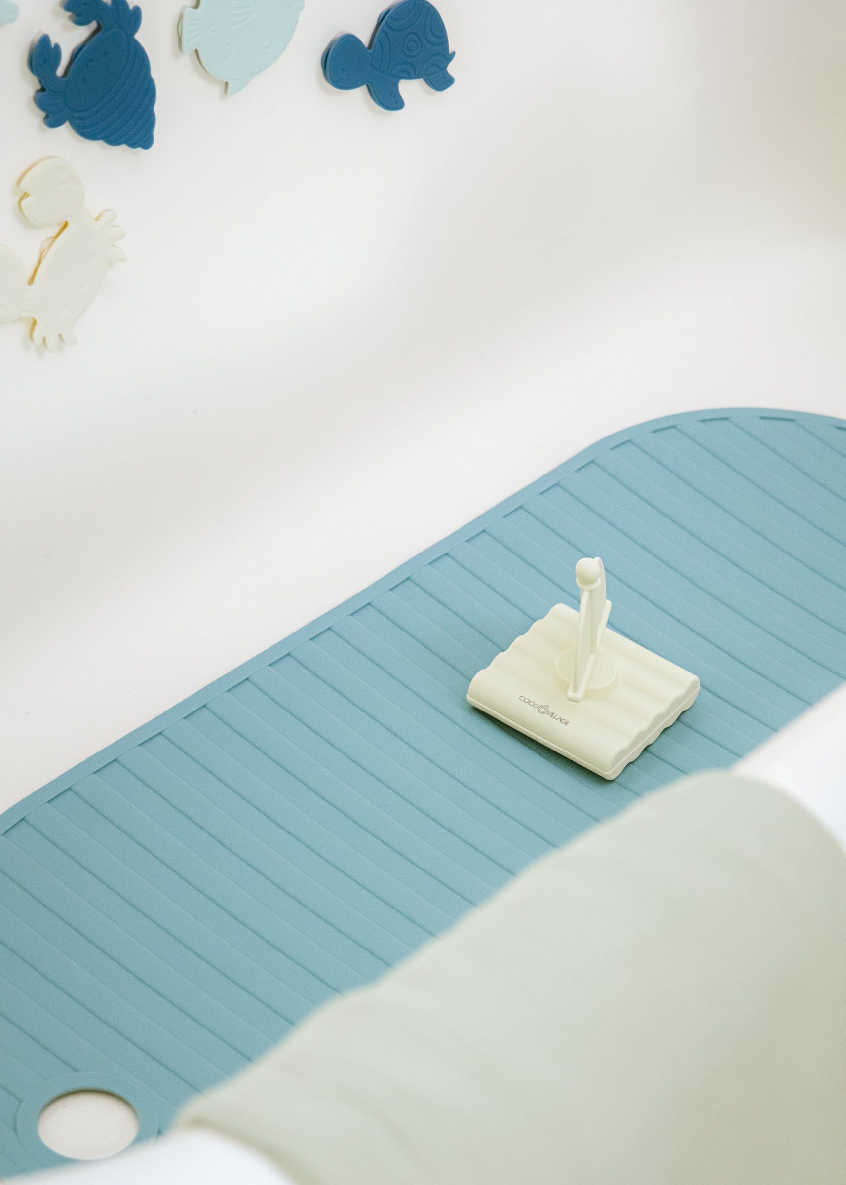 Image of Non-Slip Silicone Bathtub Mat - Cumulus