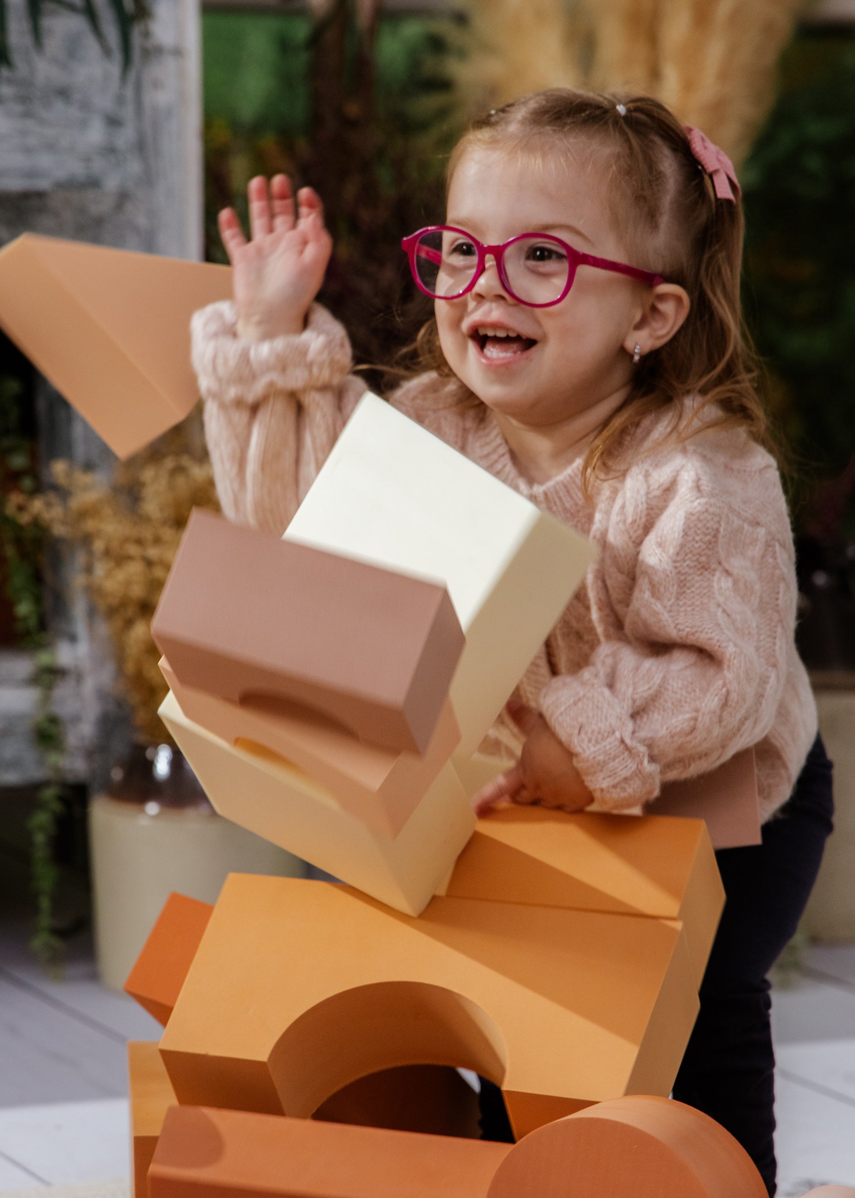 Image of EVA Foam Building Blocks Set - Large (48 pcs)