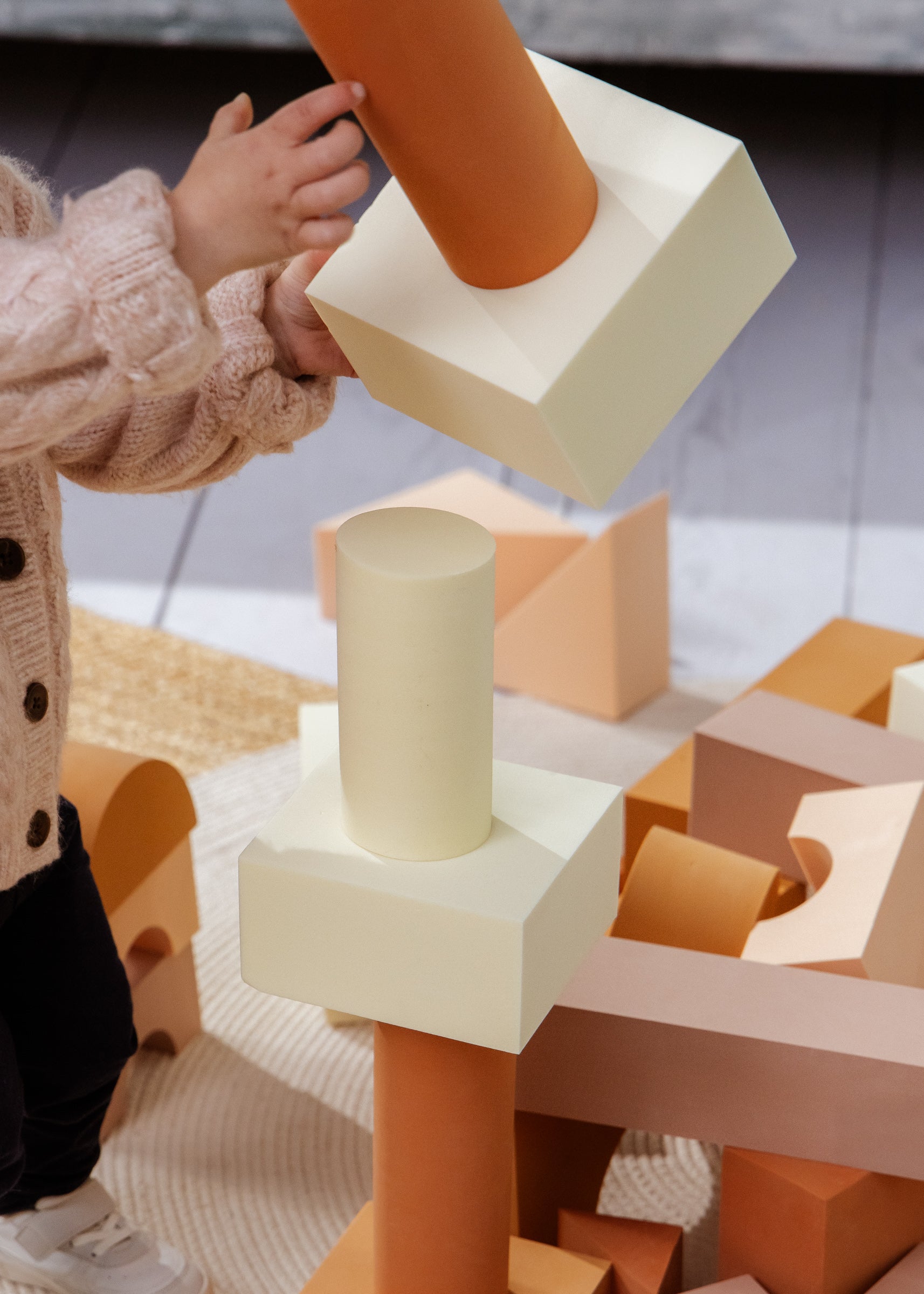 Image of EVA Foam Building Blocks Set - Large (48 pcs)