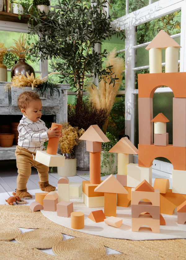 EVA Foam Building Blocks Set - Large (48 pcs)