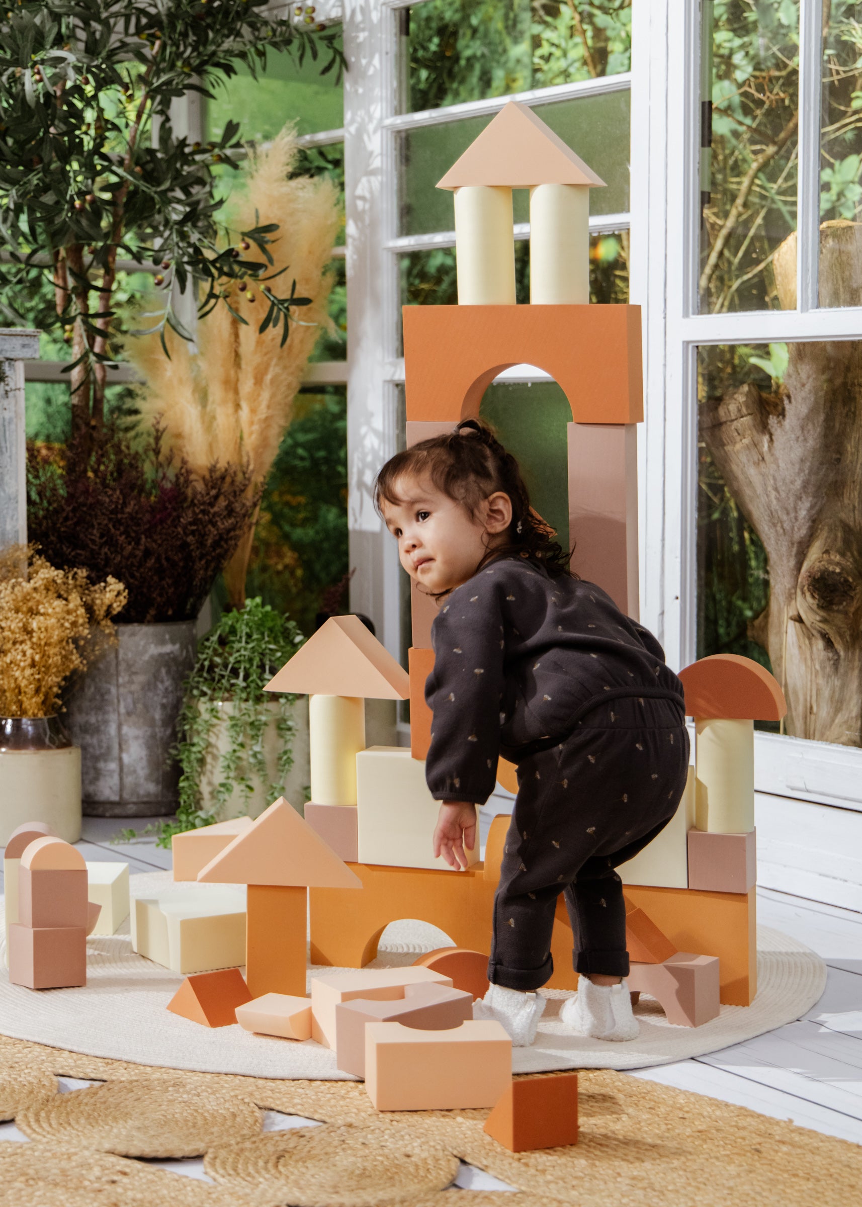 Image of EVA Foam Building Blocks Set - Large (48 pcs)