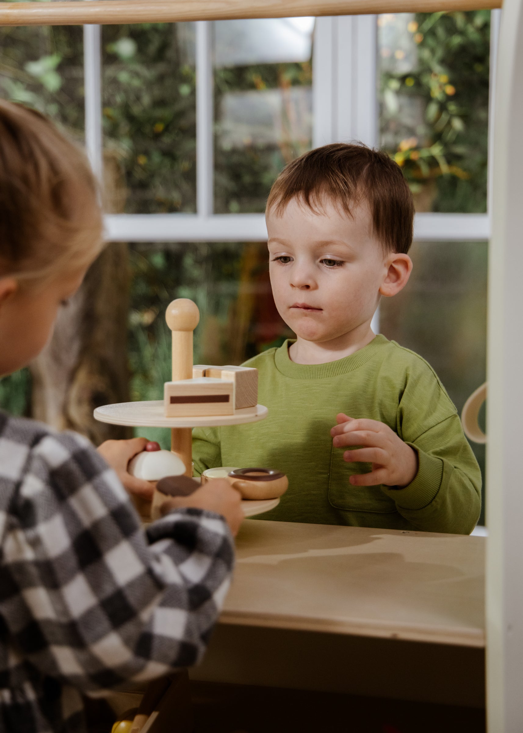 Image of Wooden Desserts Tower