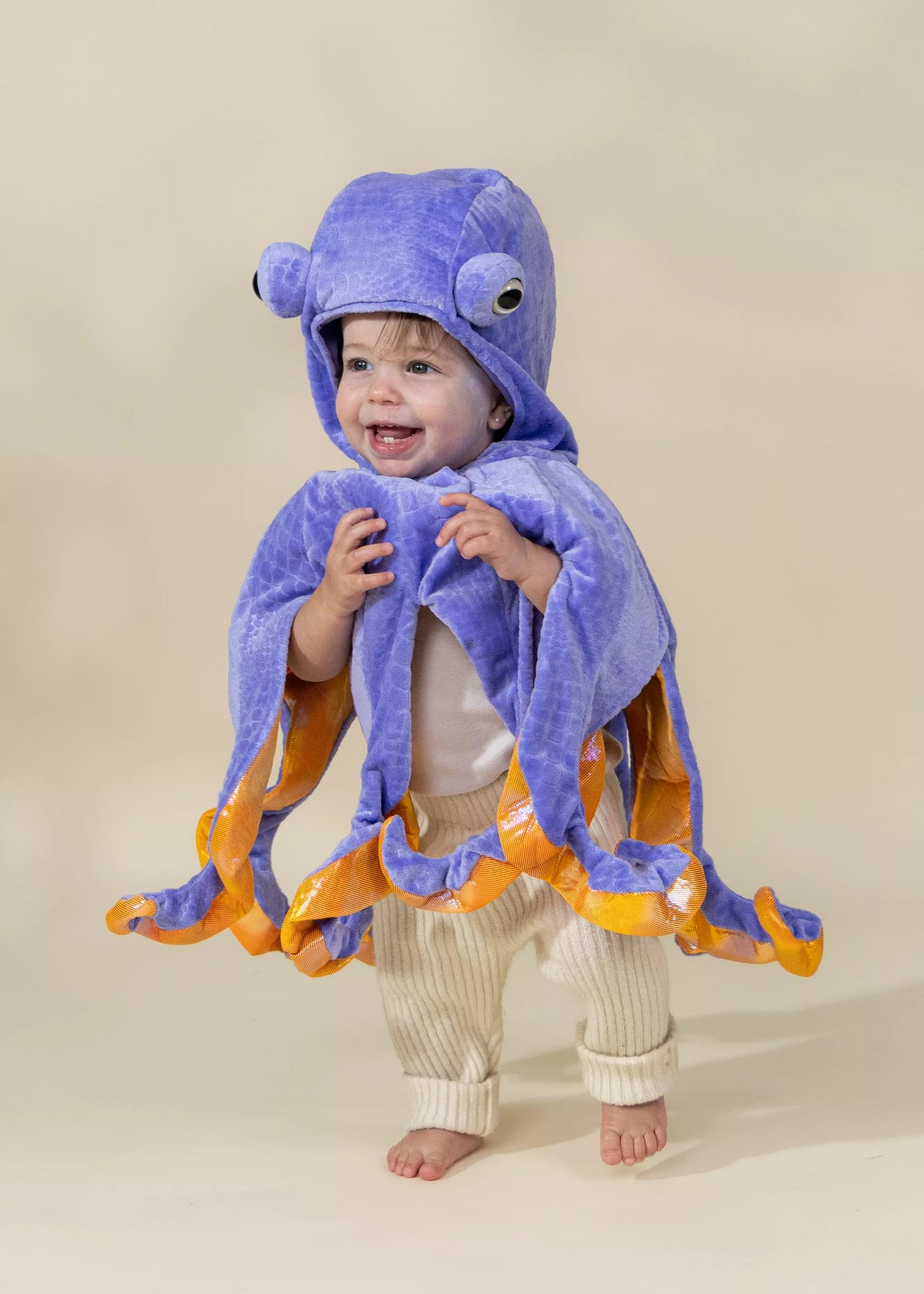 Déguisement Bébé Poulpe - Combinaison à Capuche - 6 à 12 Mois - Atosa Costume Adorable Carnaval Anniversaire