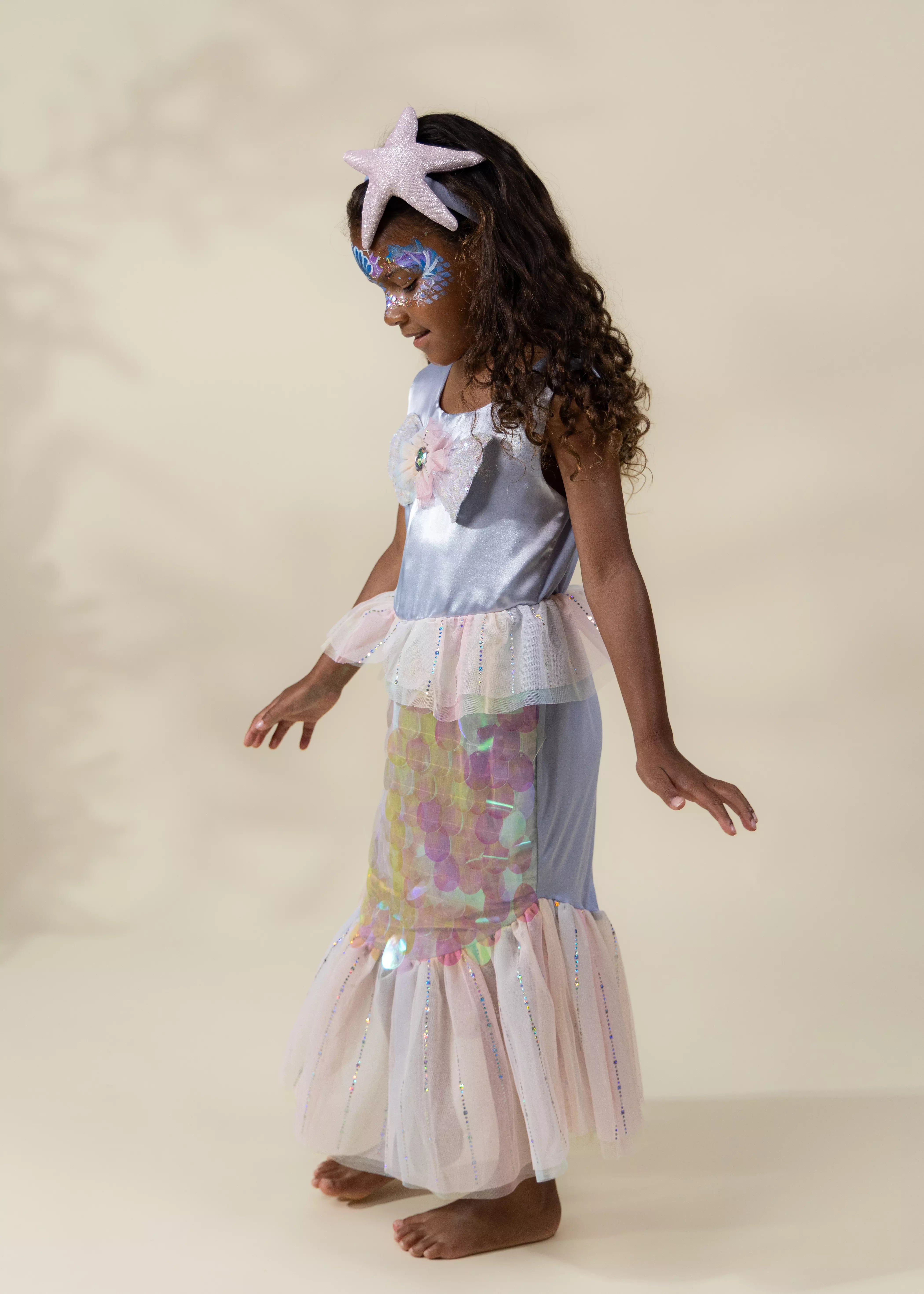 Image of Mermaid Dress & Starfish Headband