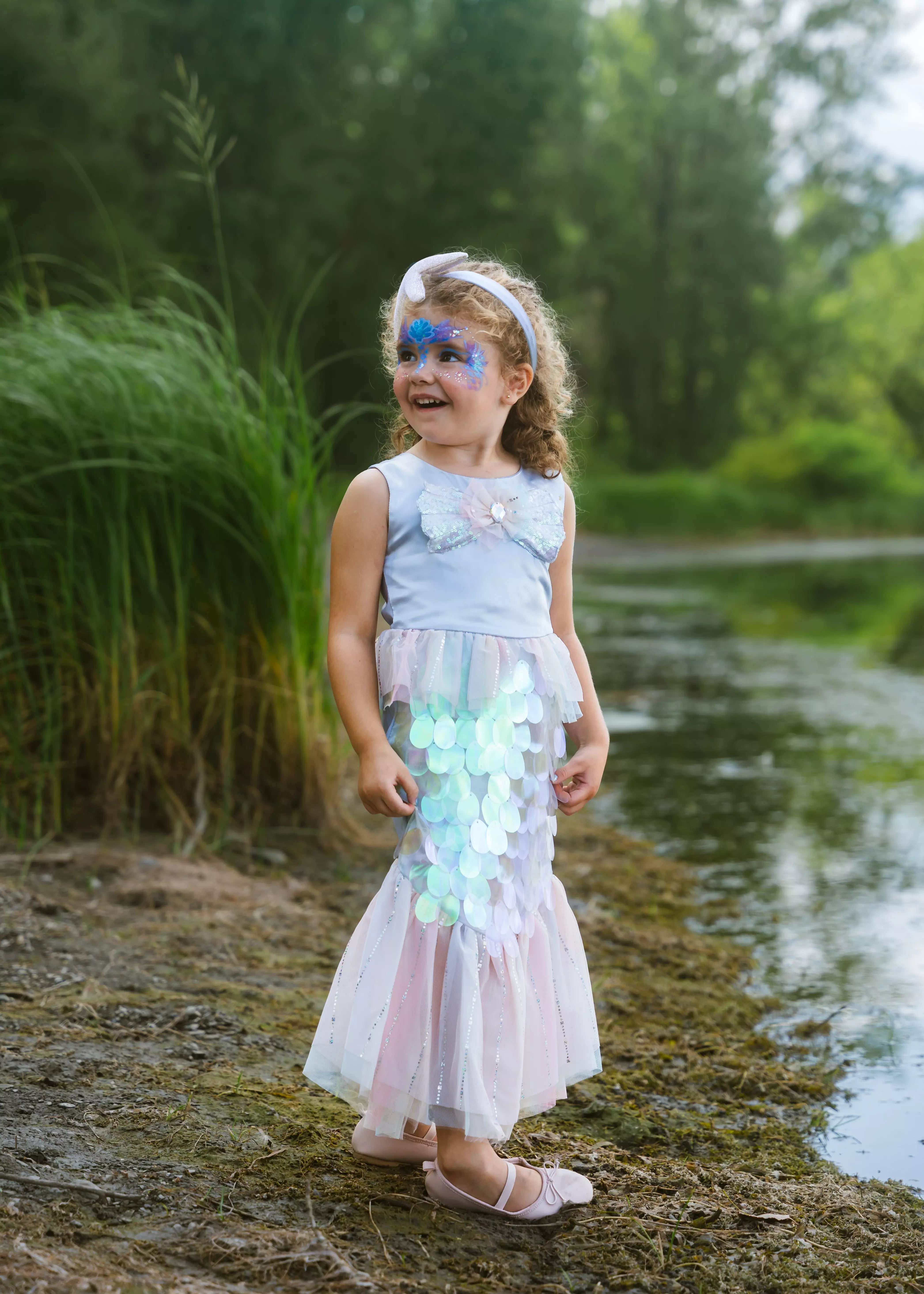 Image of Mermaid Dress & Starfish Headband