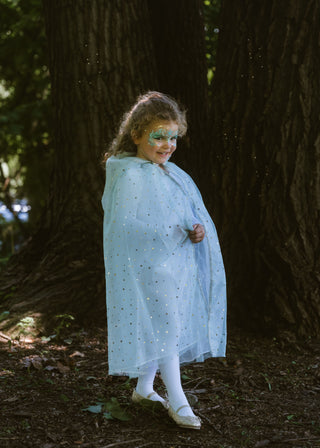 Costume cape scintillante 