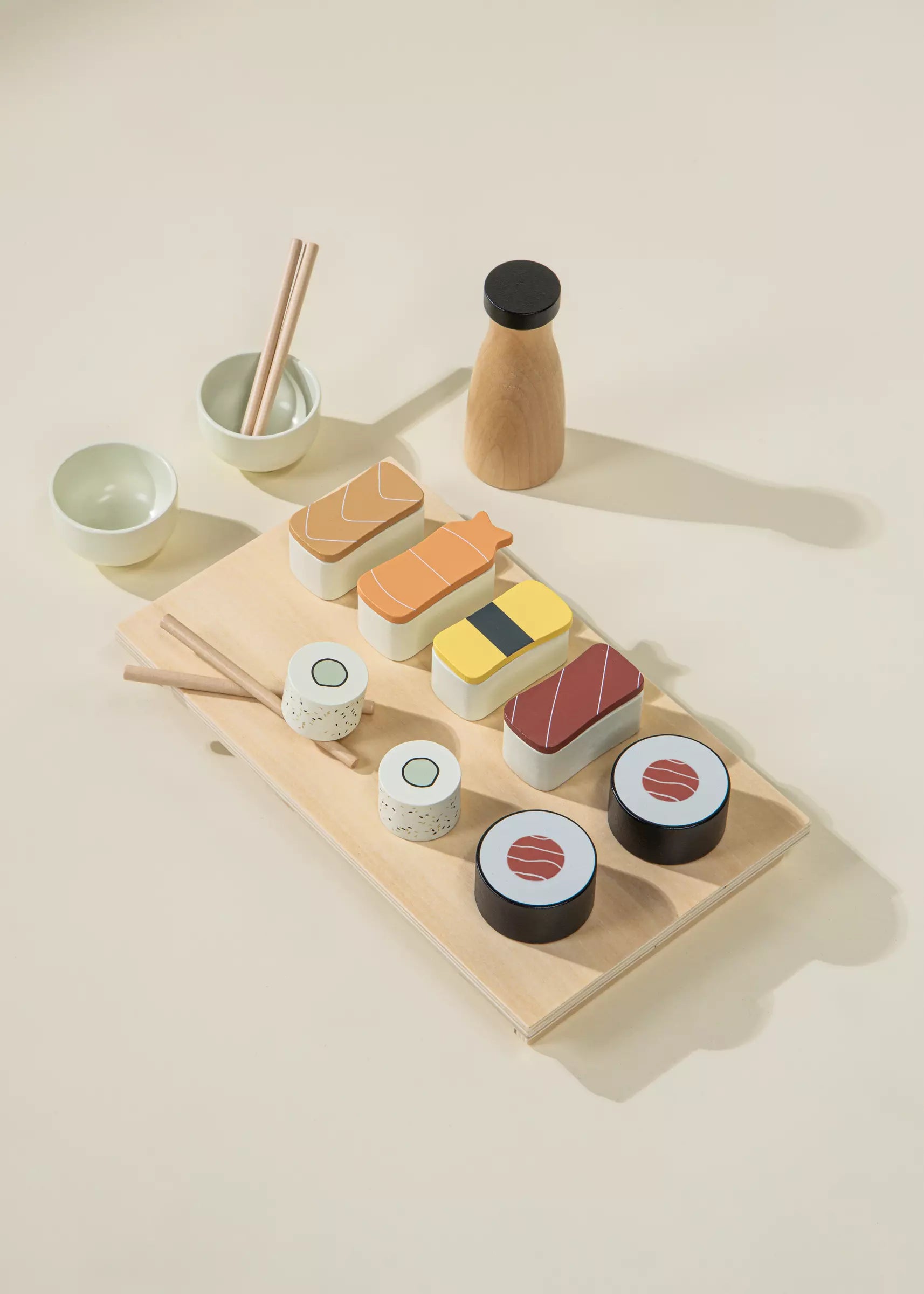 Image of Wooden Sushi Playset