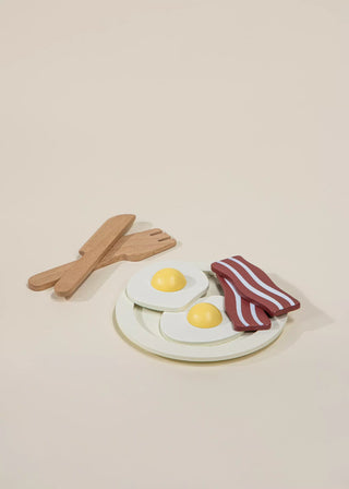 Ensemble de jeu de brunch en bois