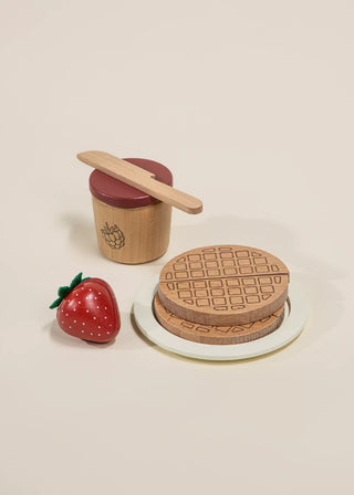 Ensemble de jeu de brunch en bois