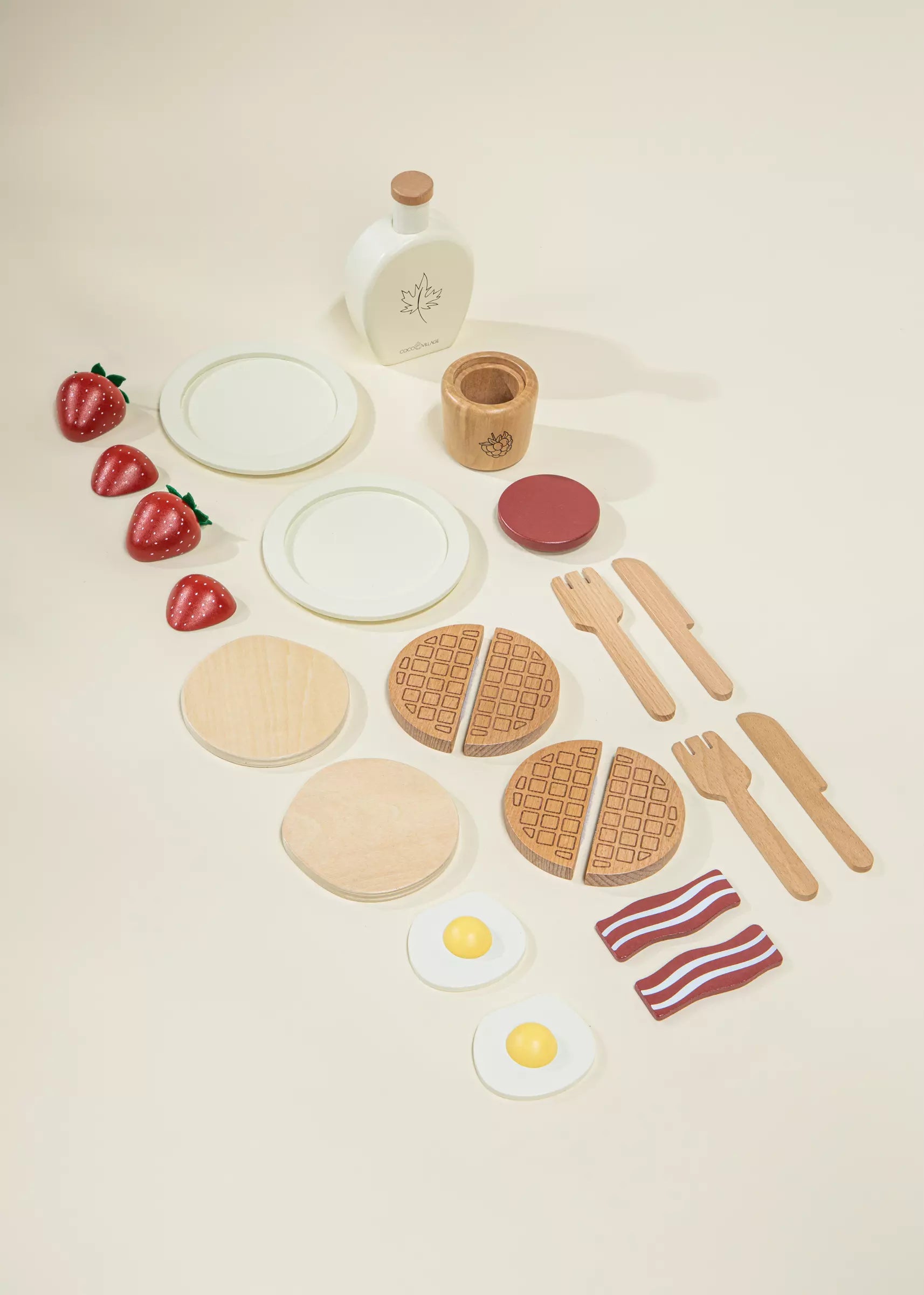 Image of Wooden Brunch Playset