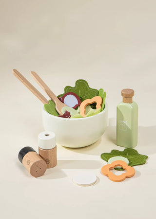 Wooden Salad Playset