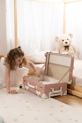 Valise de cabine en cuir végétalien - Ballerine