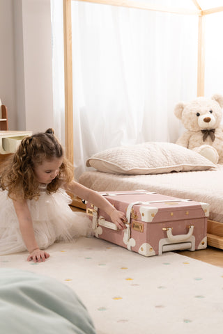 Valise de cabine en cuir végétalien - Ballerine