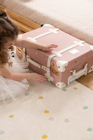 Valise de cabine en cuir végétalien - Ballerine