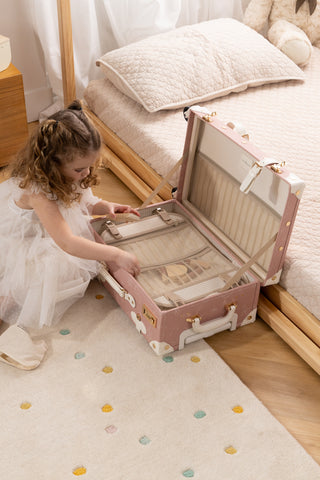 Valise de cabine en cuir végétalien - Ballerine