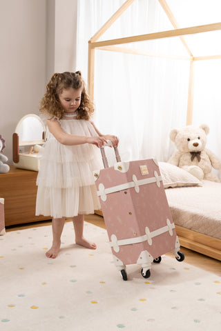 Valise de cabine en cuir végétalien - Ballerine