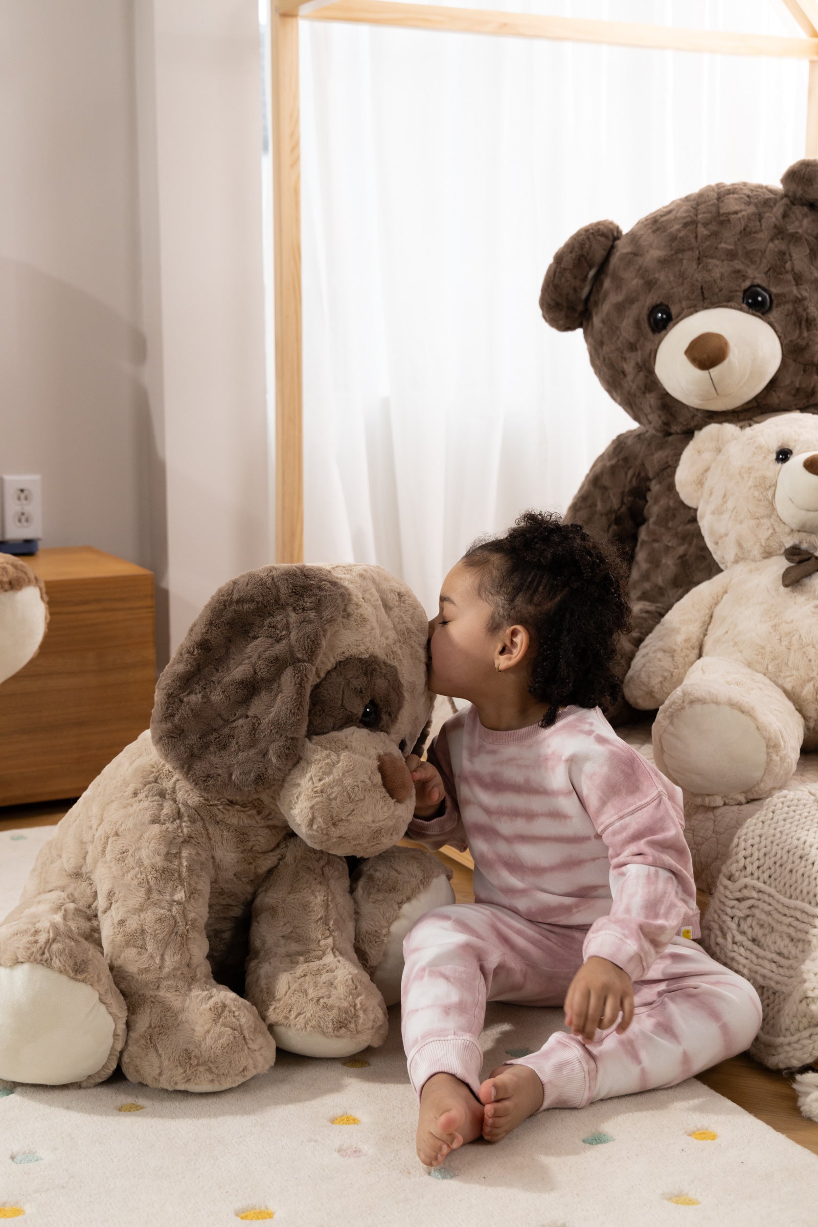 Large Dog Plush Toy – Coco Village - Main Image