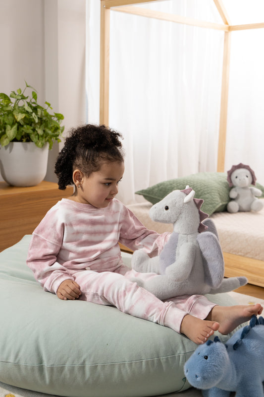 Peluche Dino - Dragon Gris