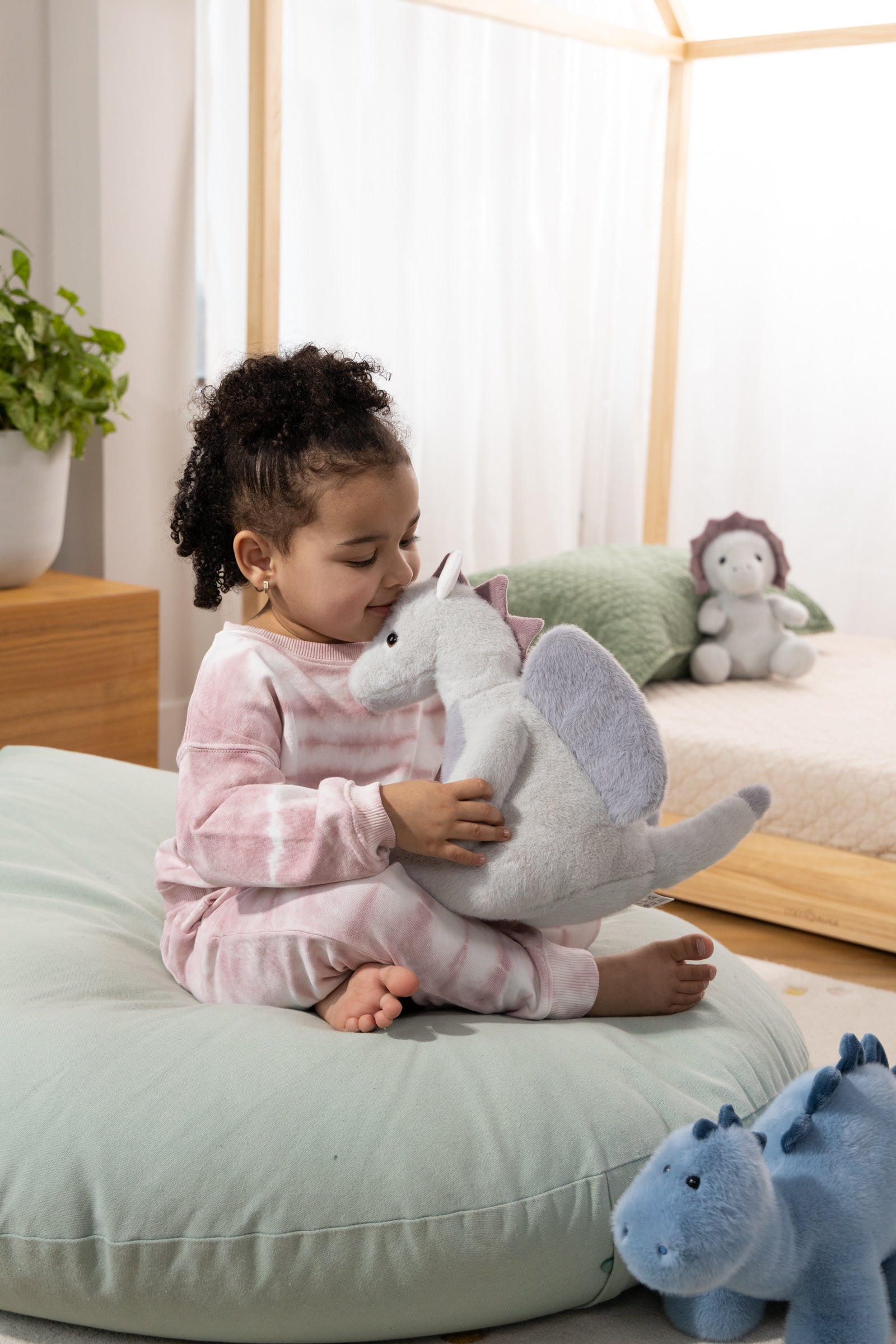 Image of Dino Plush Toy - Grey Dragon