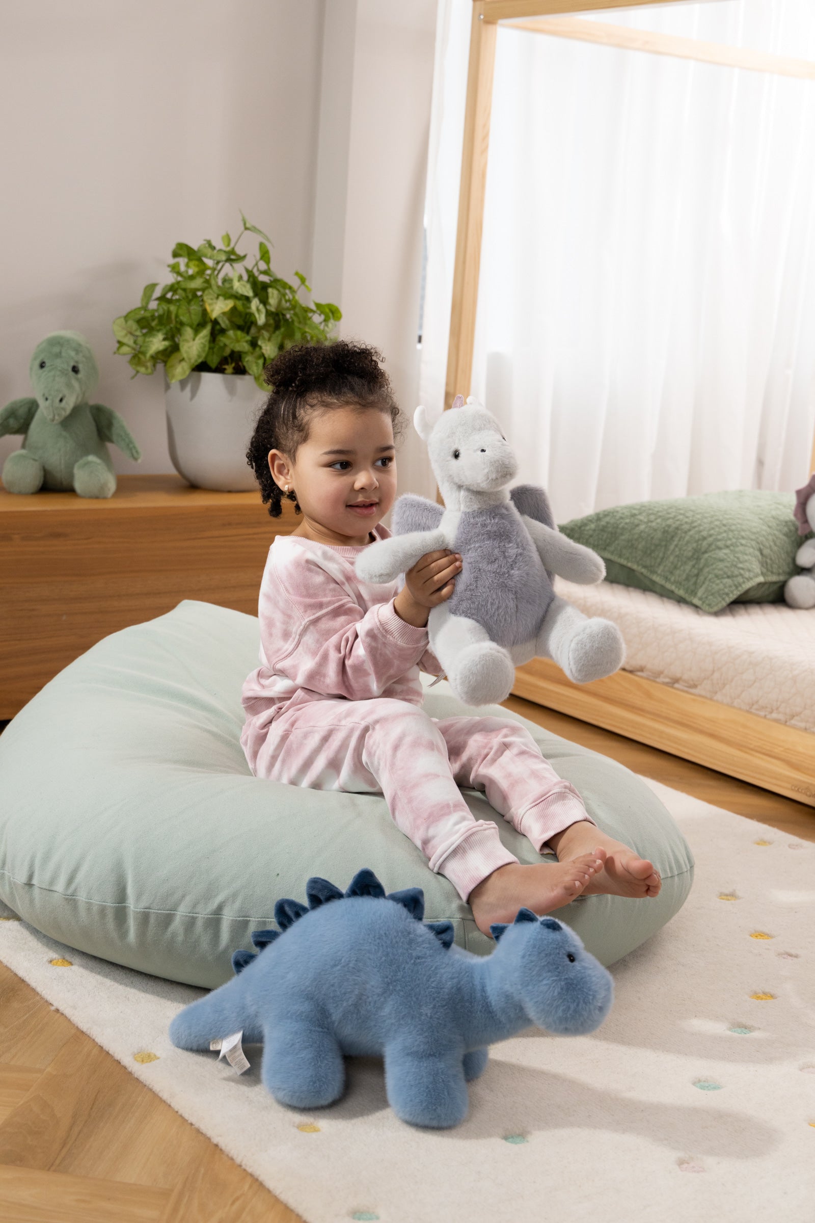 Image of Dino Plush Toy - Grey Dragon