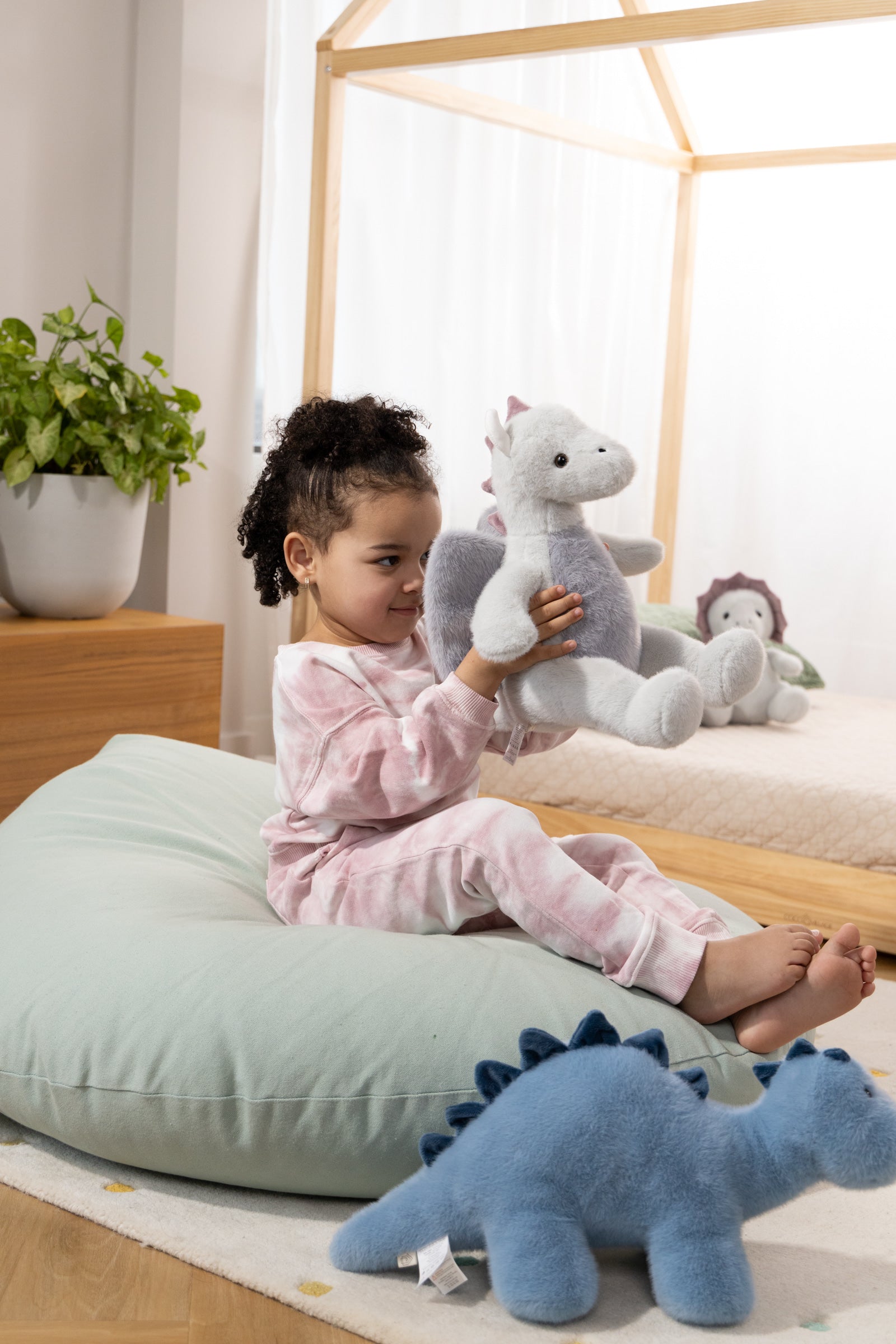 Image of Dino Plush Toy - Grey Dragon